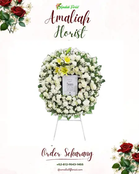 Krans Bunga Duka Seso